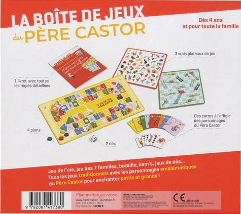 La boite de jeux du pere castor : 20 jeux classiques