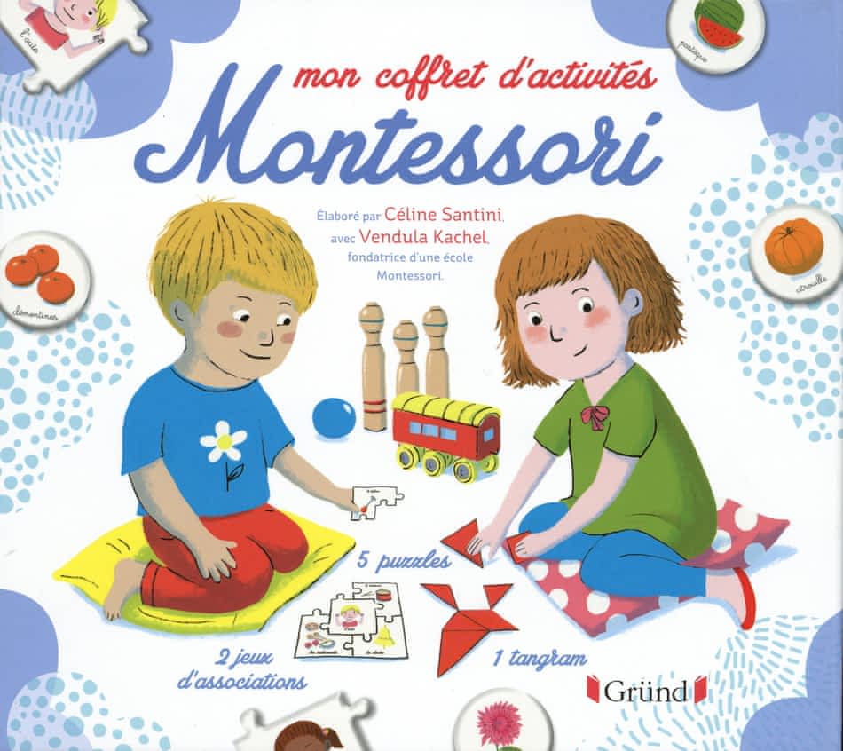 Mon coffret Montessori (Eveil sensoriel, développement ludique)