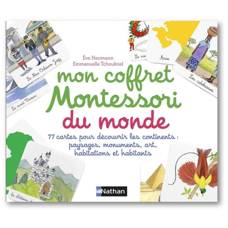 Mon coffret Montessori (Eveil sensoriel, développement ludique)