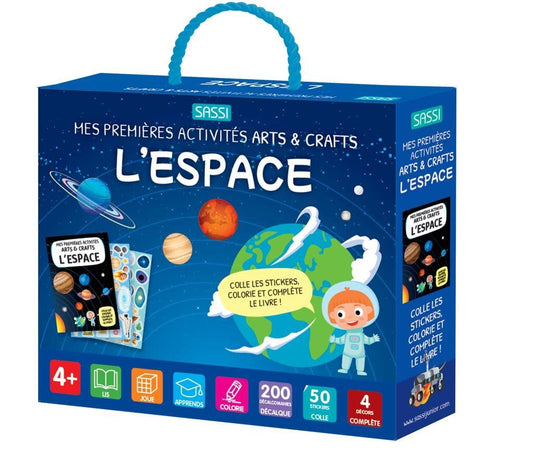 Mes premières activités arts & crafts ; l'espace