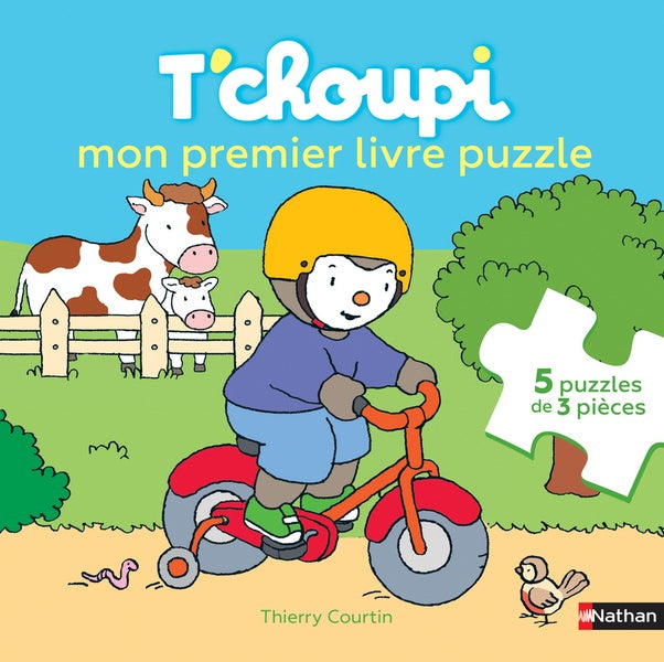 T'choupi : mon premier livre puzzle (5 puzzles de 3 pièces)