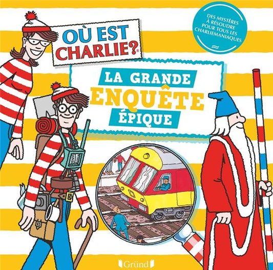 Où est Charlie ? : La grande enquête épique (Pochette)