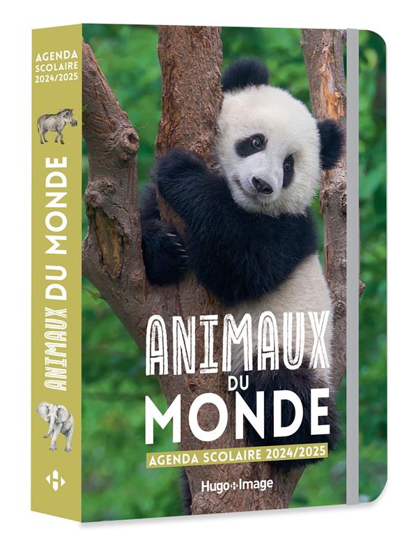 Agenda scolaire animaux du monde (édition 2024/2025)