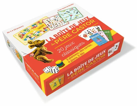 La boite de jeux du pere castor : 20 jeux classiques