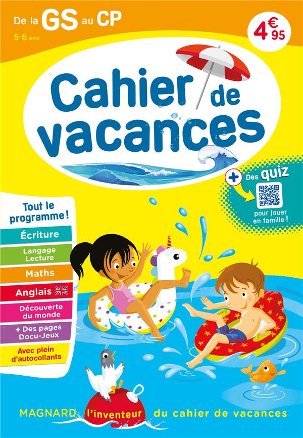 Cahier de vacances MAGNARD