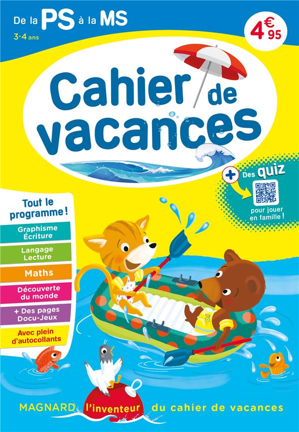 Cahier de vacances MAGNARD
