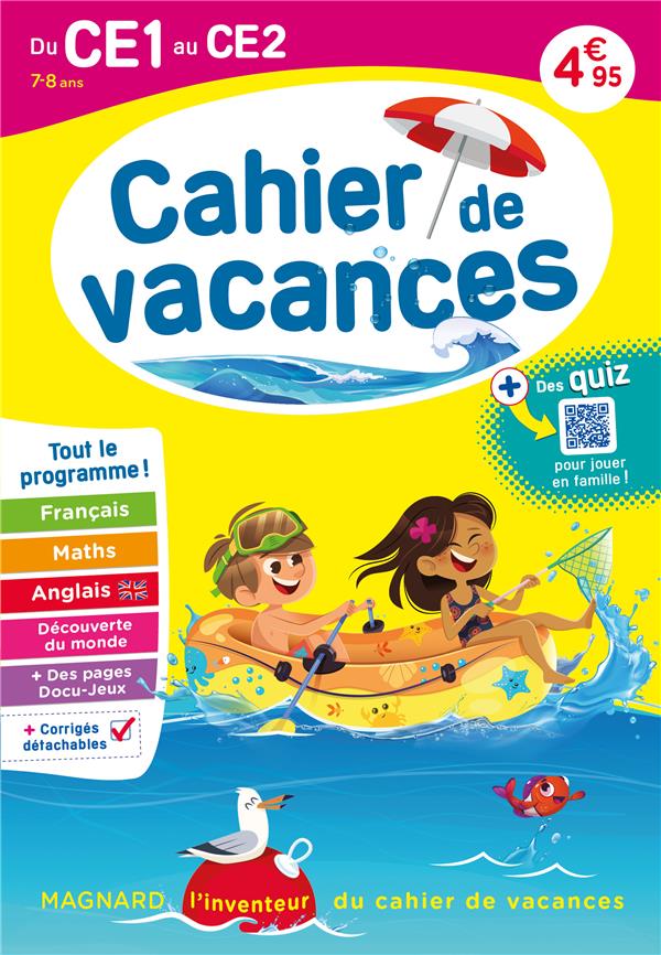 Cahier de vacances MAGNARD