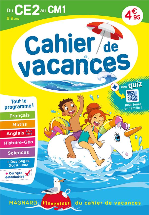Cahier de vacances MAGNARD
