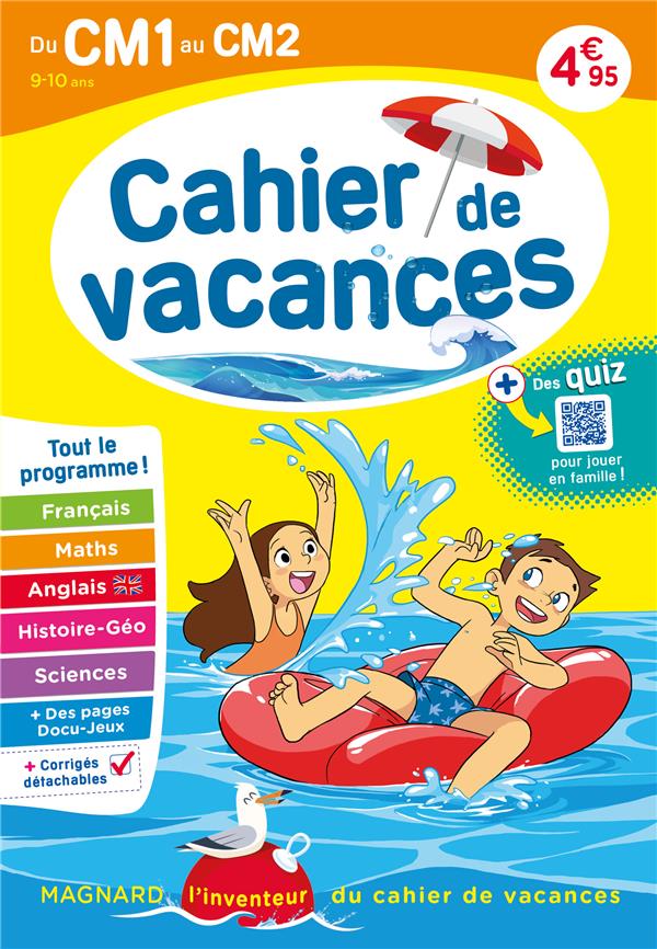 Cahier de vacances MAGNARD