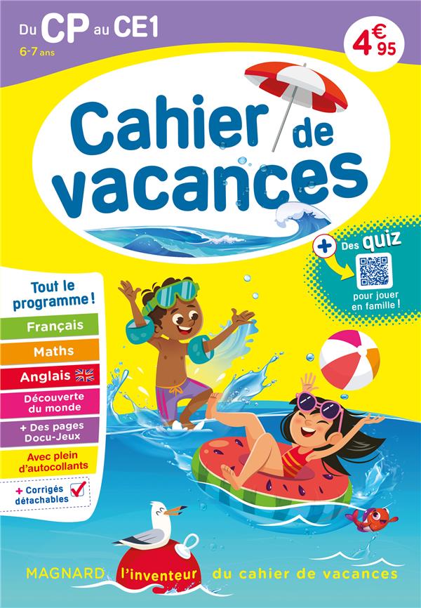 Cahier de vacances MAGNARD