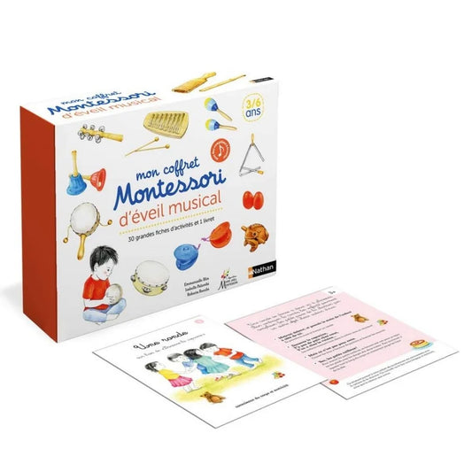 Mon coffret Montessori (Eveil sensoriel, développement ludique)