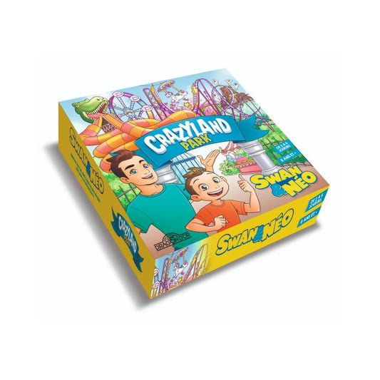 Swan et Néo ; le jeu de société : crazyland park